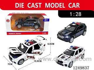 1:28 pull back alloy car
