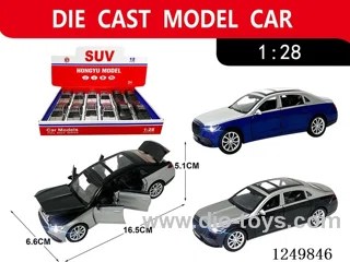 1:28 pull back alloy car 12PCS