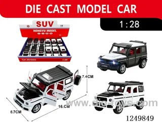 1:28 pull back alloy car 12PCS