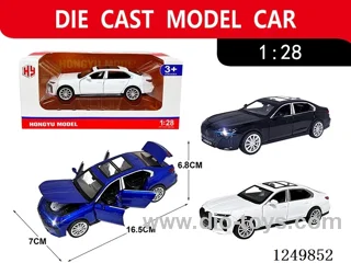 1:28 pull back alloy car