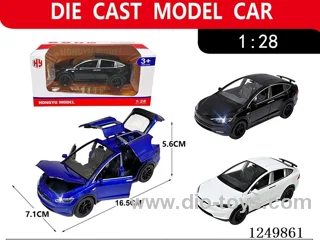 1:28 pull back alloy car