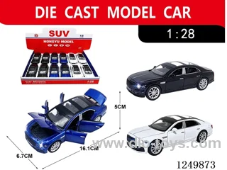 1:28 pull back alloy car 12PCS