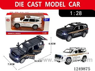 1:28 pull back alloy car