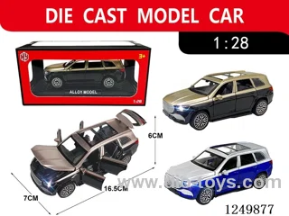 1:28 pull back alloy car