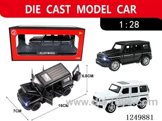 1:28 pull back alloy car