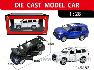 1:28 pull back alloy car