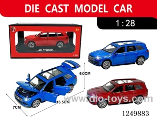 1:28 pull back alloy car