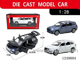 1:28 pull back alloy car