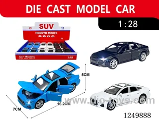 1:28 pull back alloy car 12PCS