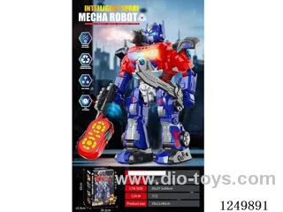 rc robot with spray included battery