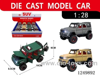 1:28 pull back alloy car 12PCS