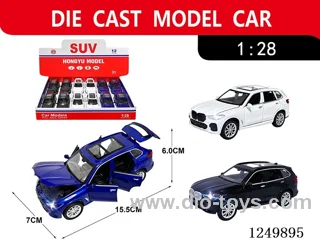 1:28 pull back alloy car 12PCS