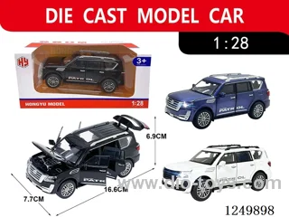 1:28 pull back alloy car