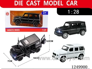 1:28 pull back alloy car