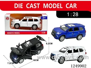 1:28 pull back alloy car