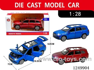 1:28 pull back alloy car