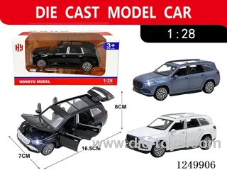 1:28 pull back alloy car