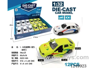 1:32 pull back alloy car 12PCS