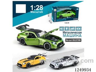 1:28 pull back alloy car W L/M