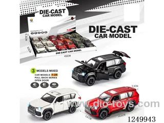 1:28 pull back alloy car W L/M 12PCS