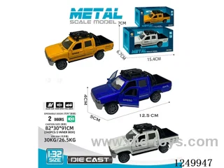 1:32 pull back alloy car