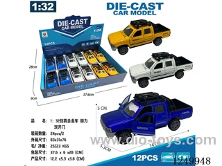 1:32 pull back alloy car 12PCS