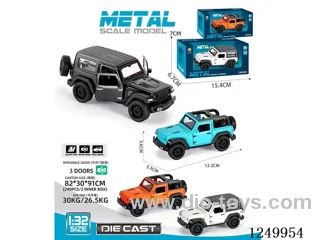 1:32 pull back alloy car