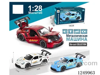 1:28 pull back alloy car W L/M
