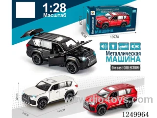 1:28 pull back alloy car W L/M