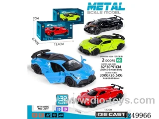 1:32 pull back alloy car W L/M