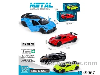 1:32 pull back alloy car