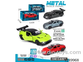 1:32 pull back alloy car W L/M