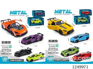 1:32 pull back alloy car 4 mixed