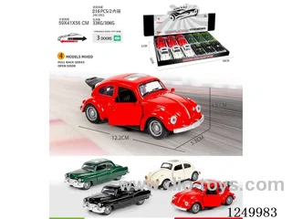 1:32 pull back alloy car 12PCS