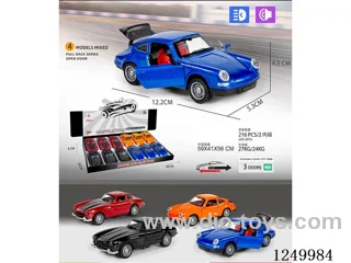 1:32 pull back alloy car W L/M 12PCS