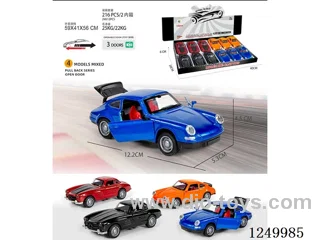 1:32 pull back alloy car 12PCS