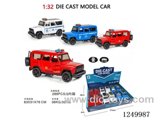 1:32 pull back alloy car 12PCS