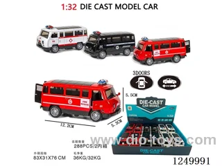 1:32 pull back alloy car 12PCS