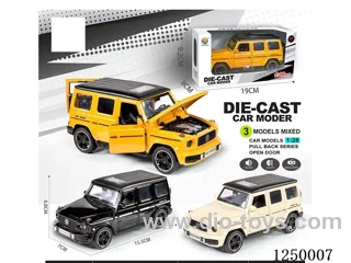 1:28 pull back alloy car W L/M