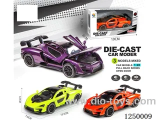 1:28 pull back alloy car W L/M