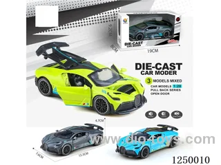 1:28 pull back alloy car W L/M