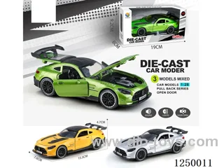 1:28 pull back alloy car W L/M
