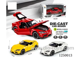 1:28 pull back alloy car W L/M