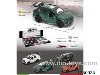 1:32 pull back alloy car 12PCS