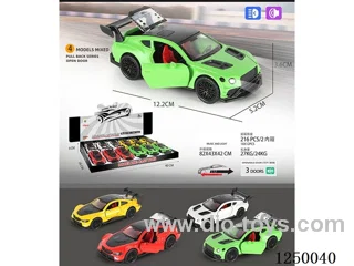 1:32 pull back alloy car W L/M 12PCS
