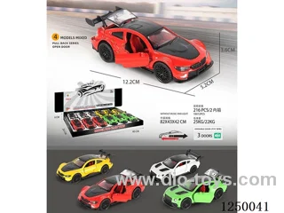 1:32 pull back alloy car 12PCS