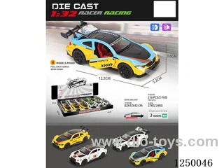 1:32 pull back alloy car W L/M 12PCS