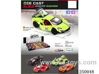 1:32 pull back alloy car W L/M 12PCS