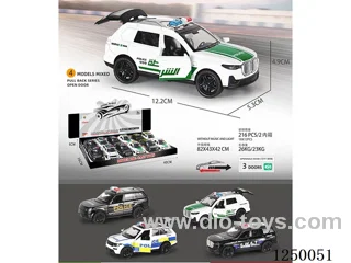 1:32 pull back alloy car 12PCS