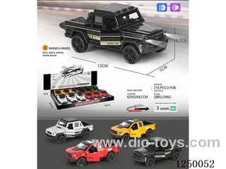 1:32 pull back alloy car W L/M 12PCS